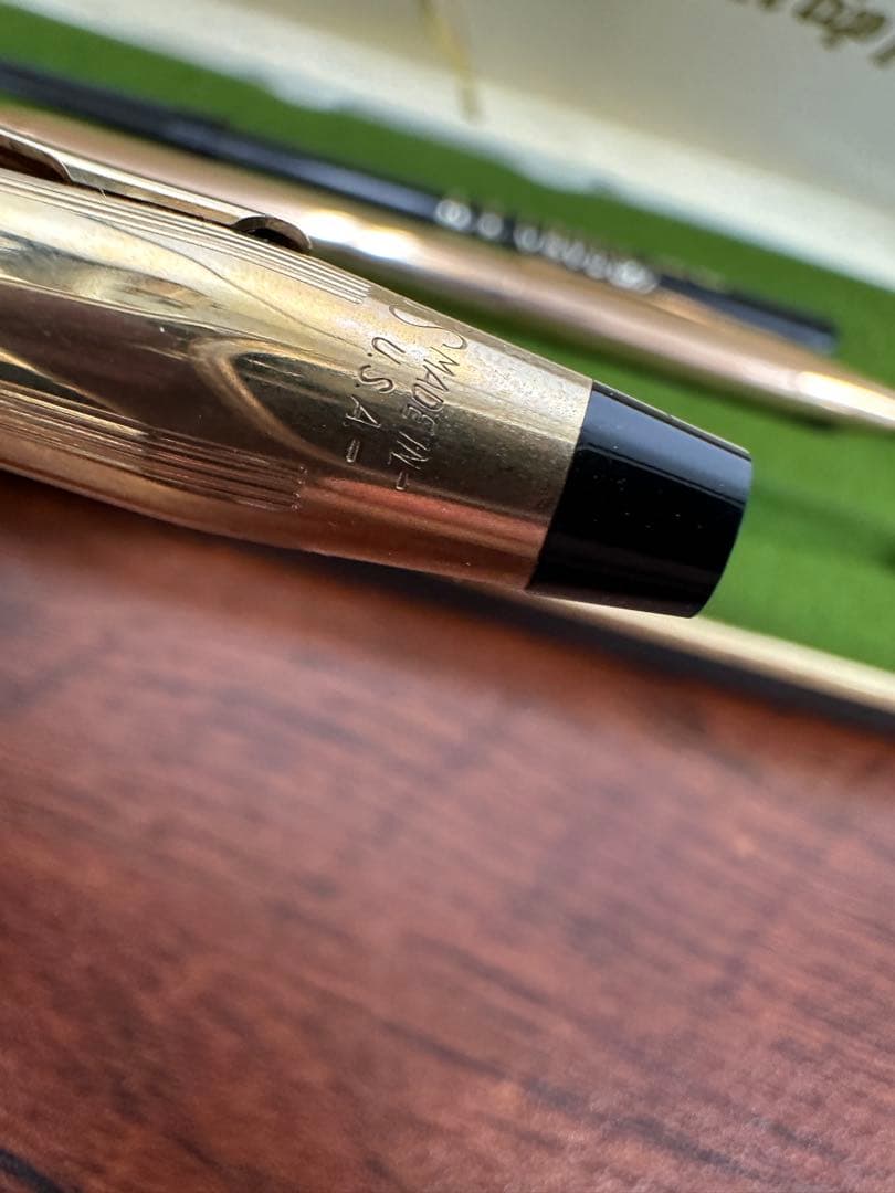 ★良品クロス12金張★ソフトチップペン＆鉛筆セット希少