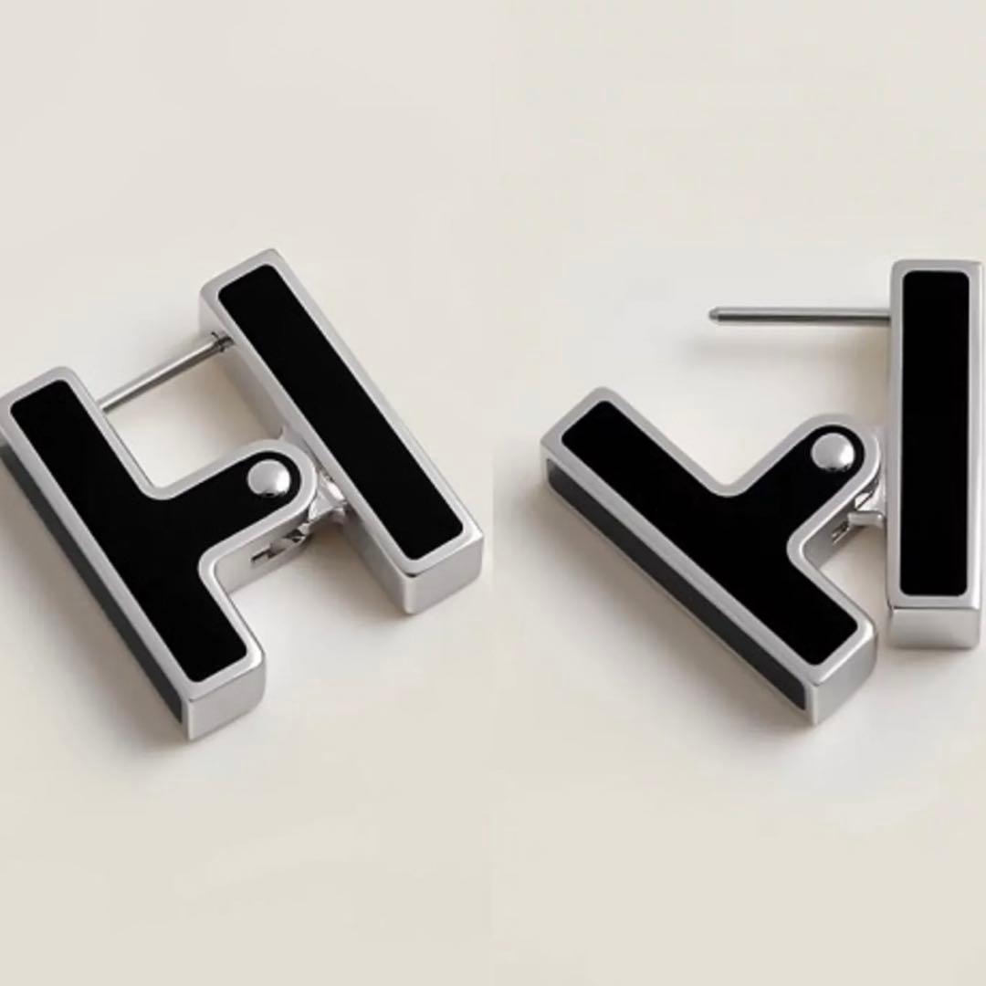 エルメスHERMES Habascule 2個セット H アクセサリー 新品