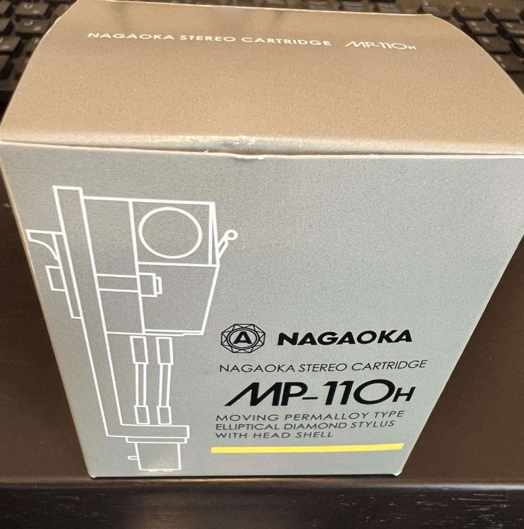 NAGAOKA MP型ステレオカートリッジ ヘッドシェル付 MP-110H
