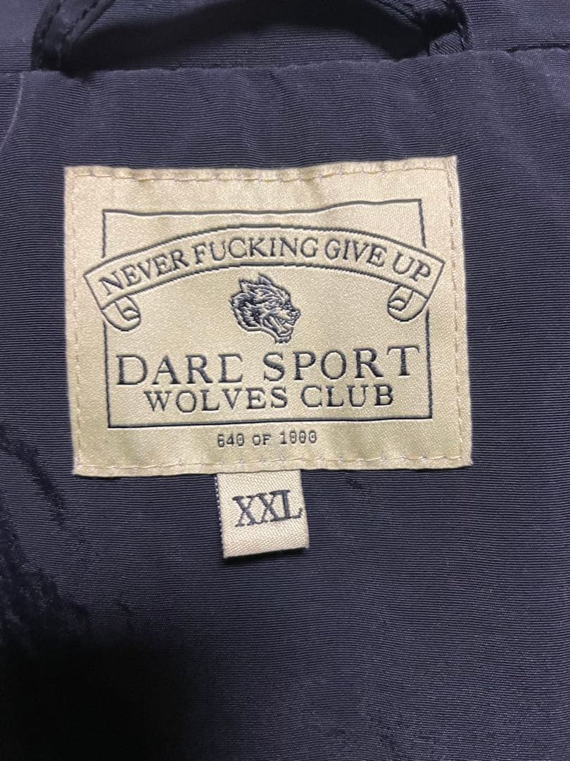 ★XXLサイズ★ DARC SPORTS ダルクスポーツ ナイロンジャケット 黒