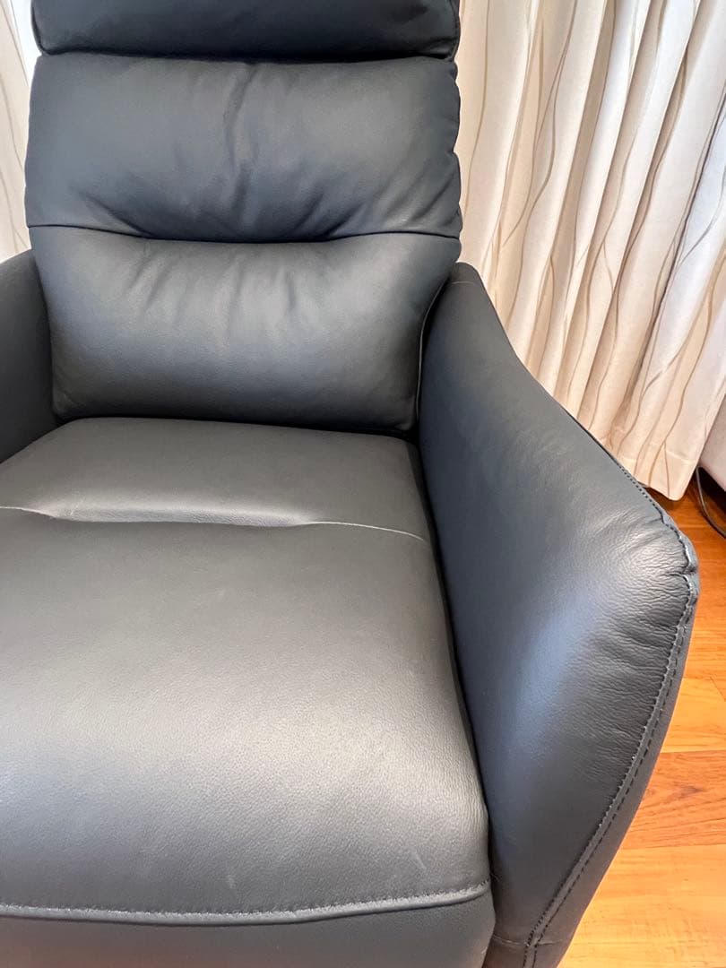 電動リクライニングパーソナルチェア (2モーター LE01-2 BK)