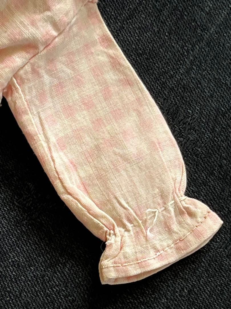 アンティーク人形ドレス チャイナヘッドパリアンビスクドールショルダーペグドール