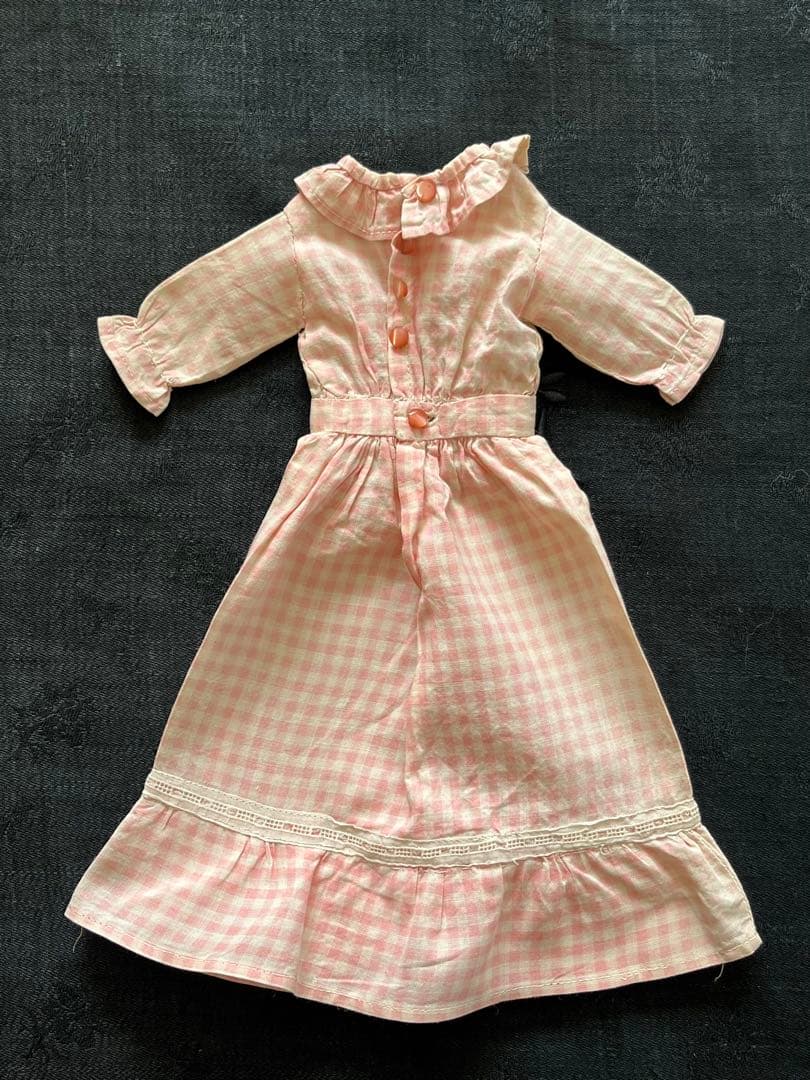 アンティーク人形ドレス チャイナヘッドパリアンビスクドールショルダーペグドール