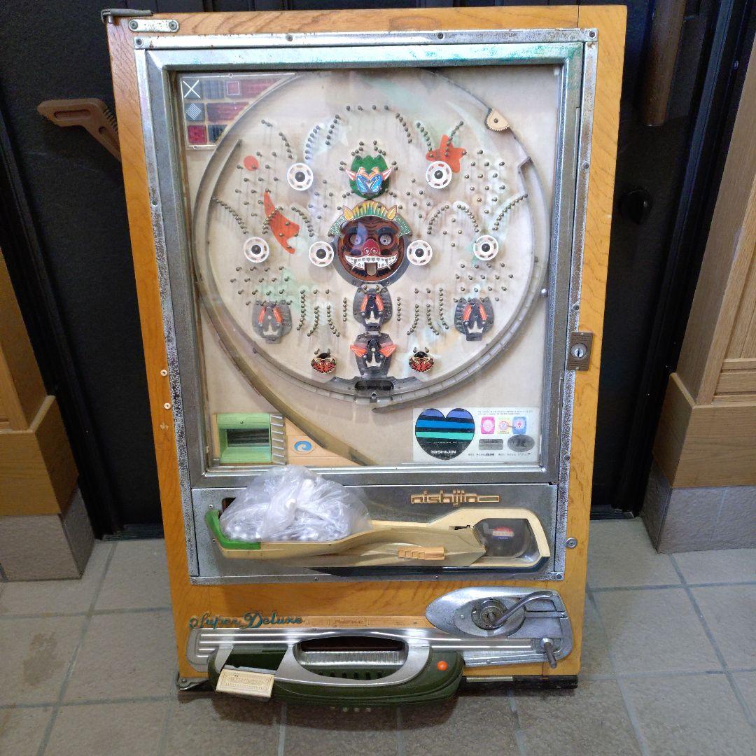 西陣 NISHIJIN 手打ち パチンコ台 本体 昭和レトロ