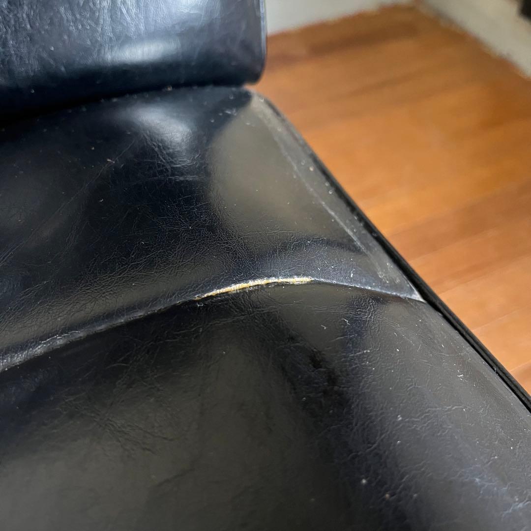 【アンティーク】昭和レトロ オールドカリモク Kチェア 1シーター 古家具