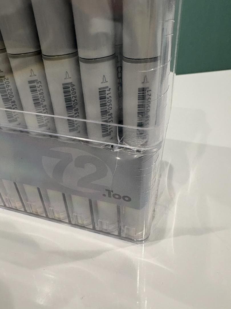 新品未使用（ケース割れ）！Too コピック スケッチ ベーシック 72色セット