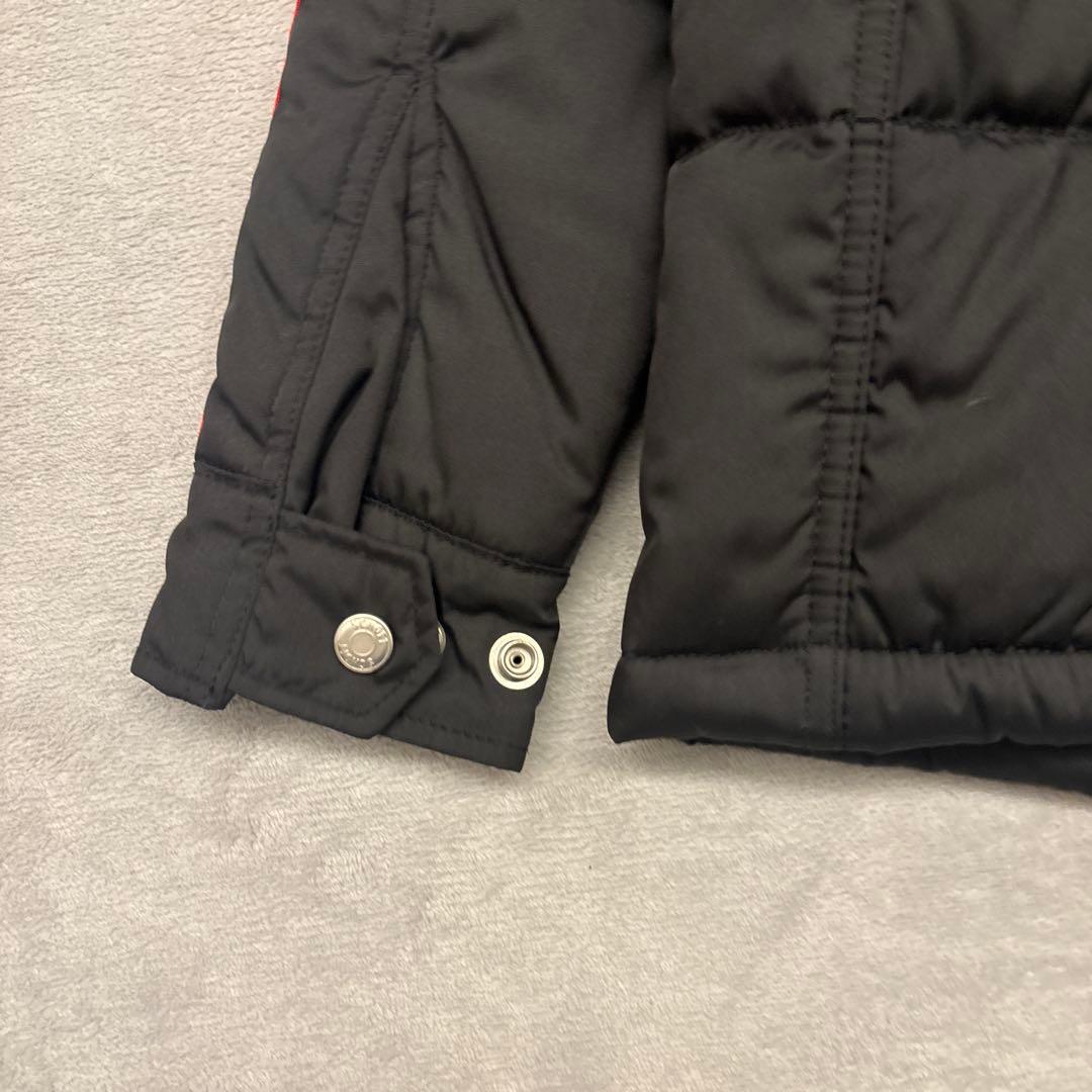 【未使用級✨️】ショット　レーシングジャケットS　中綿ロゴ刺繍　ブラック