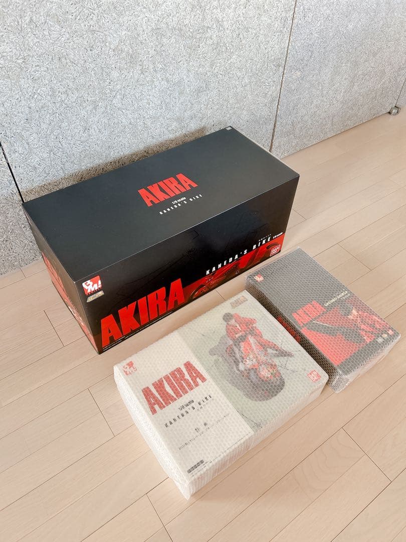 【新品未使用】 AKIRA 金田のバイク1/6 project BM 3点セット