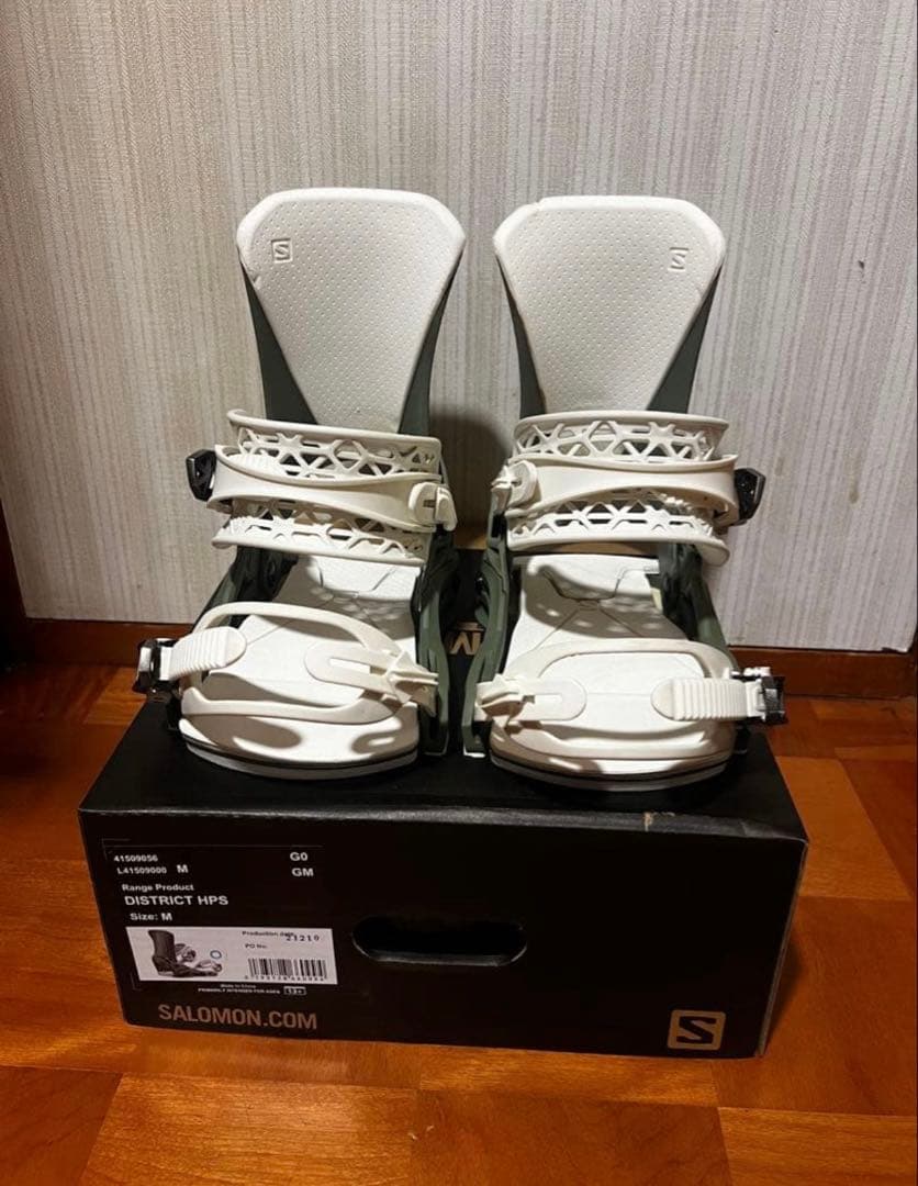 おみSalomonhpsdistrictmスノーボードビンディングサロモン