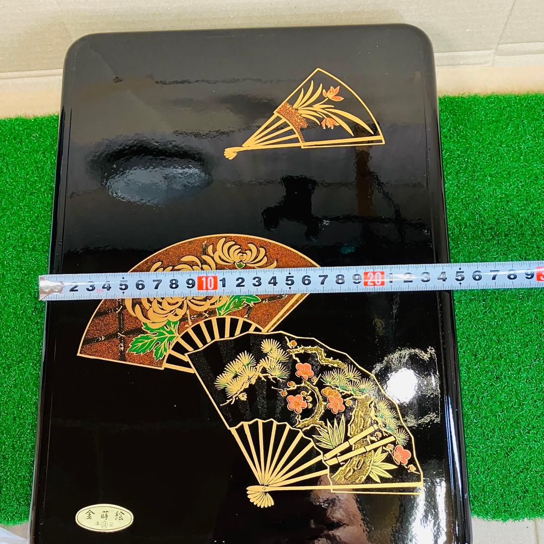 昭和五十五年一月吉日の銘が刻まれた希少な美術工芸品、本蒔絵漆器の文庫箱