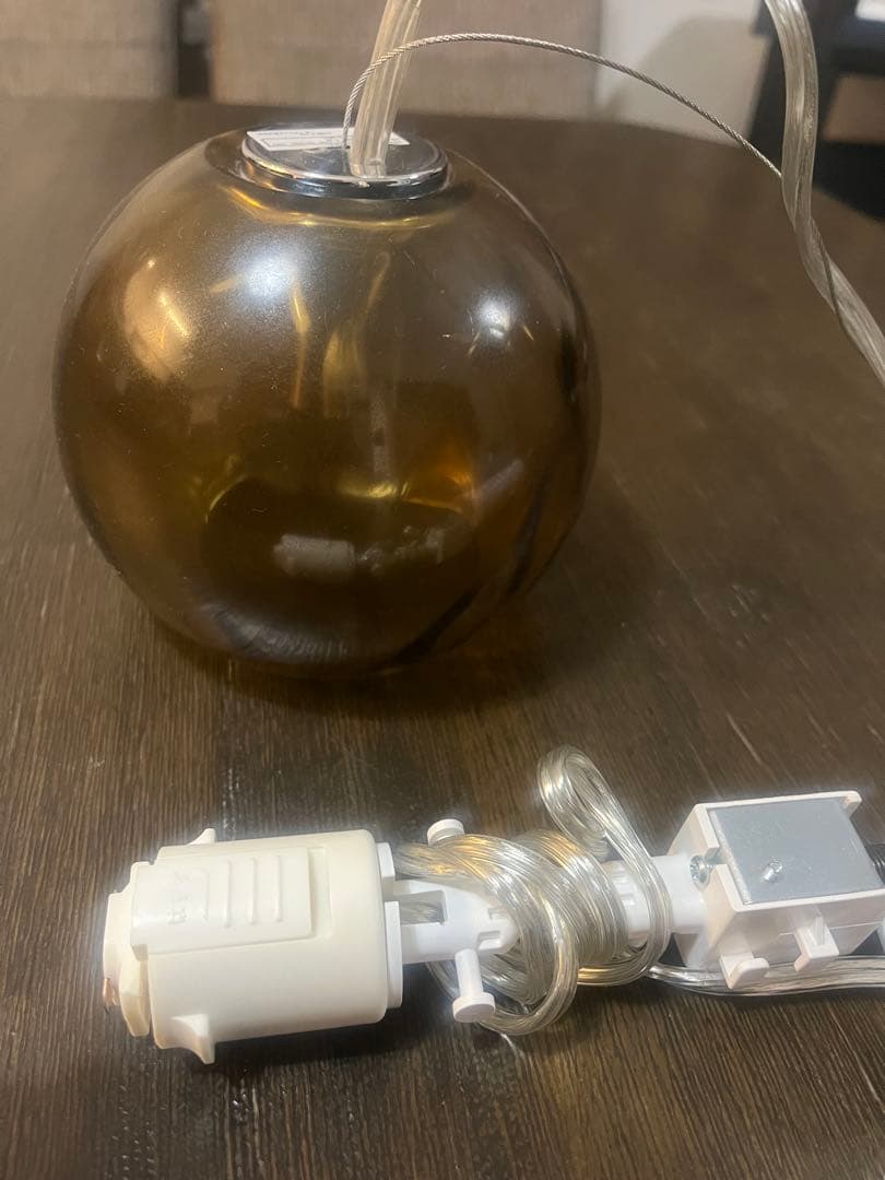 3個セット　ODELIC スモークブラウン ペンダントライト