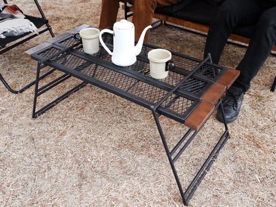 本日限定値下【新品未使用】DOD テキーラテーブル　TB4-746-BK