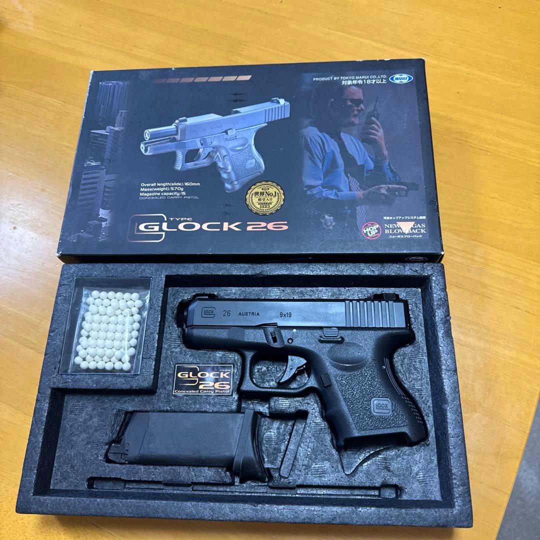 東京マルイ　GLOCK 26ガスガン！