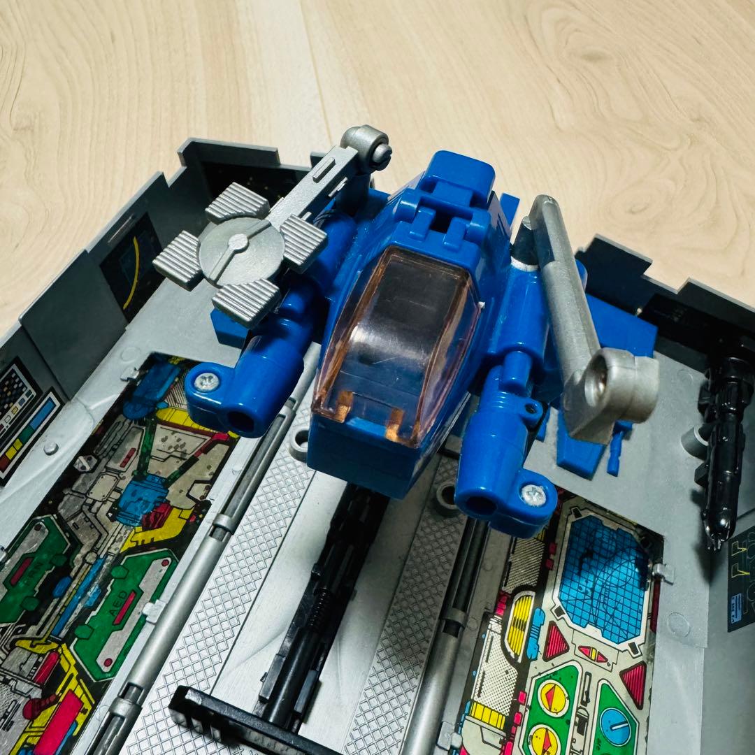 【超希少】カーロボット ダイアクロン 移動基地 バトルコンボイ 旧タカラ