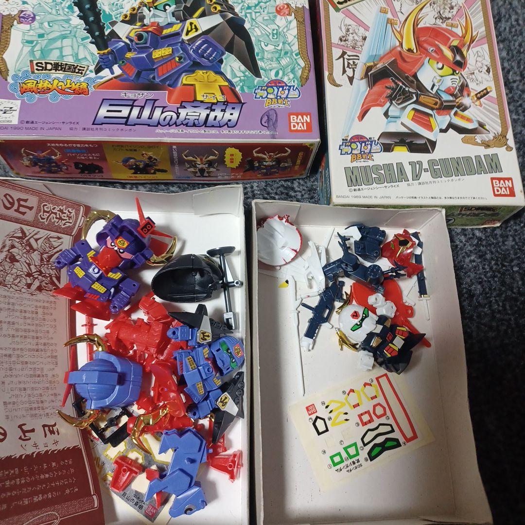 BB戦士　ガンダム　sd戦国伝　プラモデル　ジャンク　大量　レトロ　24箱