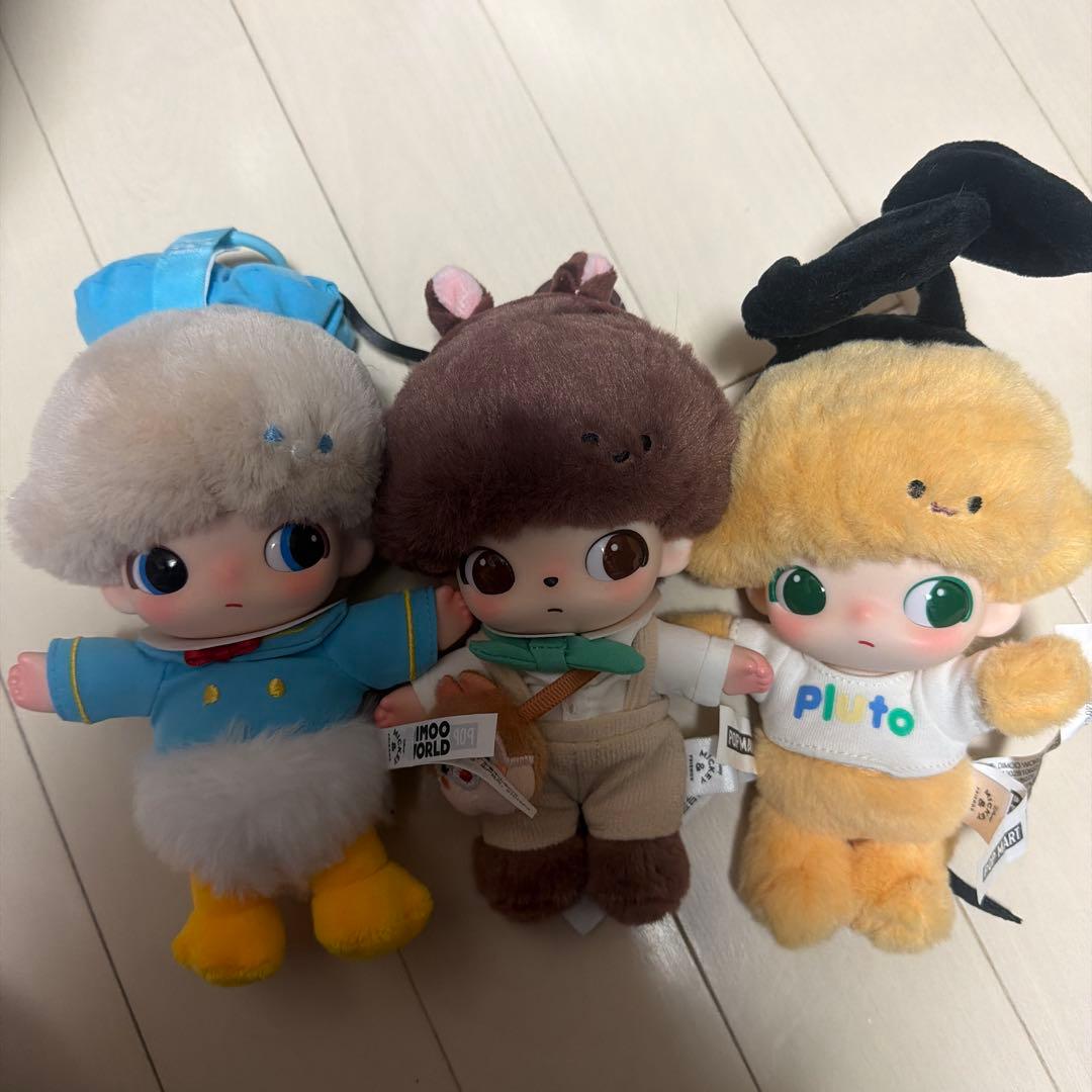 ポップマート DIMOO ディズニー チップとデール ドナルド プルート