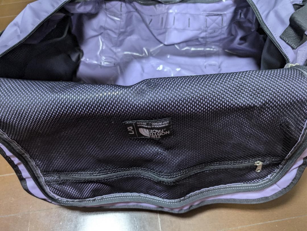 THE NORTH FACE ベースキャンプダッフル L（95L） / パープル