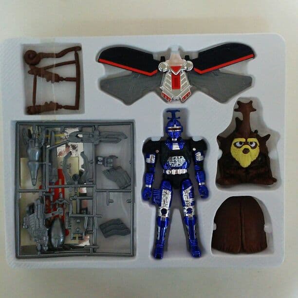 「重甲ビーファイター」メタリックヒーロー５・スーパーブルービート（中古・美品）