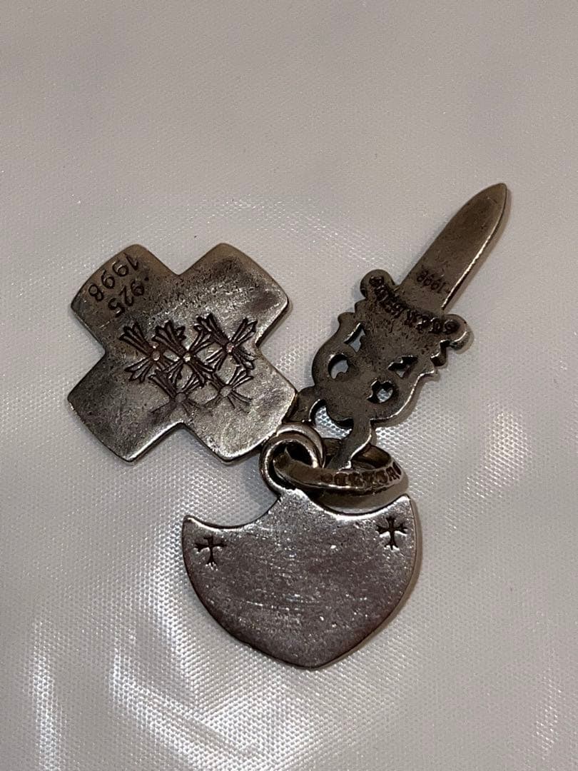 り*け様 P*様 た*ん様 Chrome Hearts シルバーチャーム キーホ