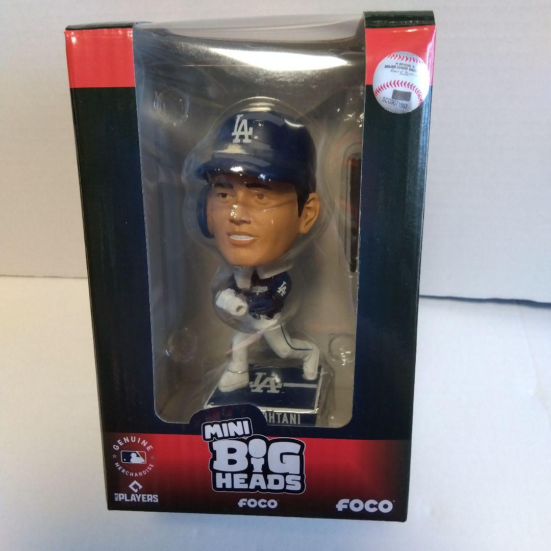 【限定】大谷翔平　ボブルヘッド(9.5インチ/青ユニ)　MLB/シリアル