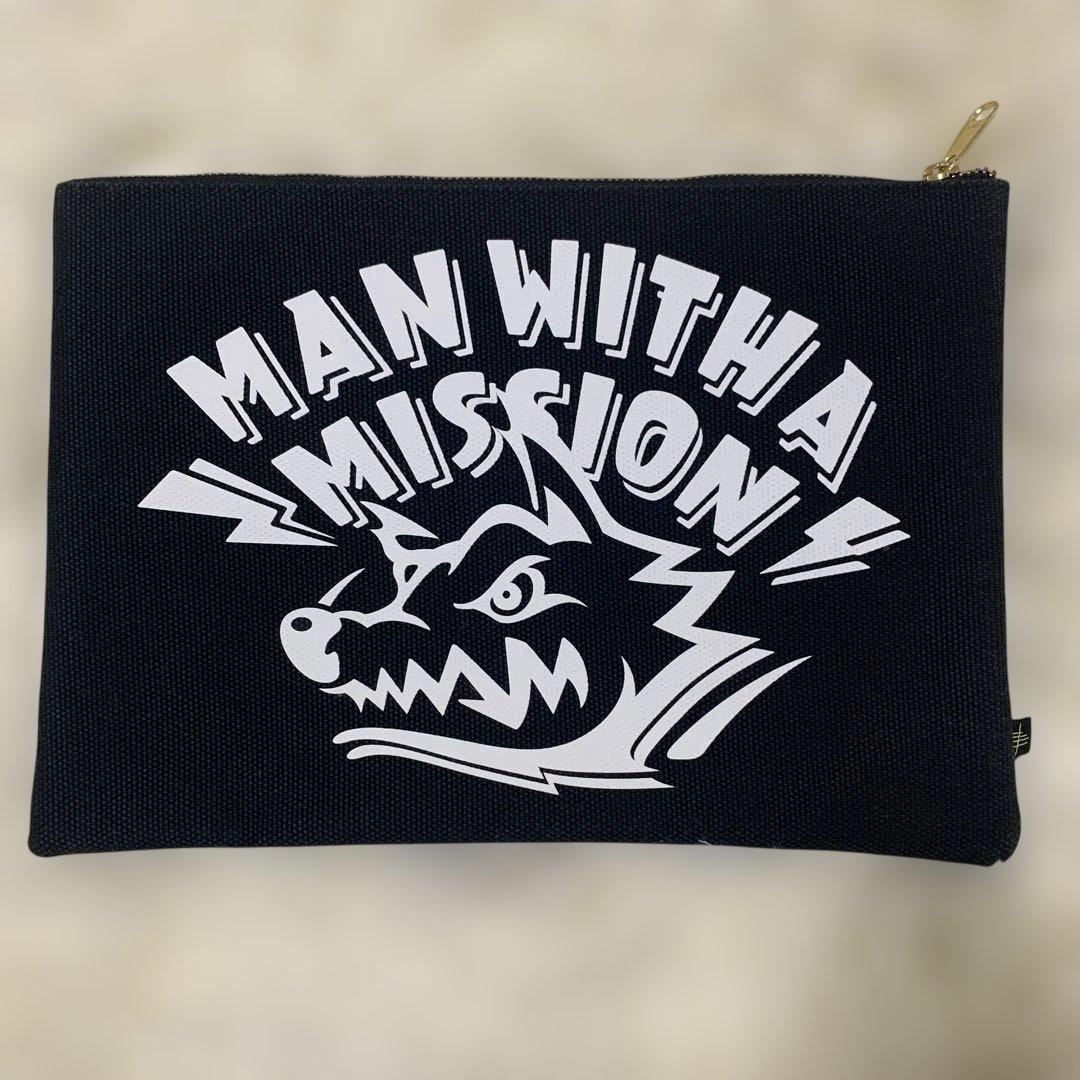 [レア]MAN WITH A MISSION クラッチバッグ