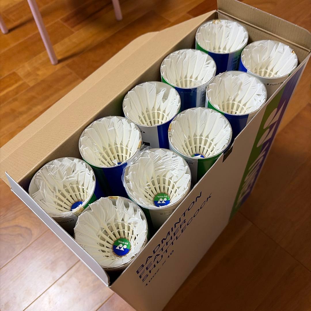 バドミントンシャトル　ニューオフィシャル　基礎、ノック球130球