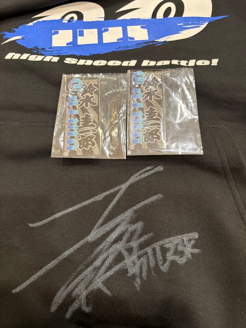 【限定即完売品】鈴木圭一郎選手2点セット直筆サイン入り