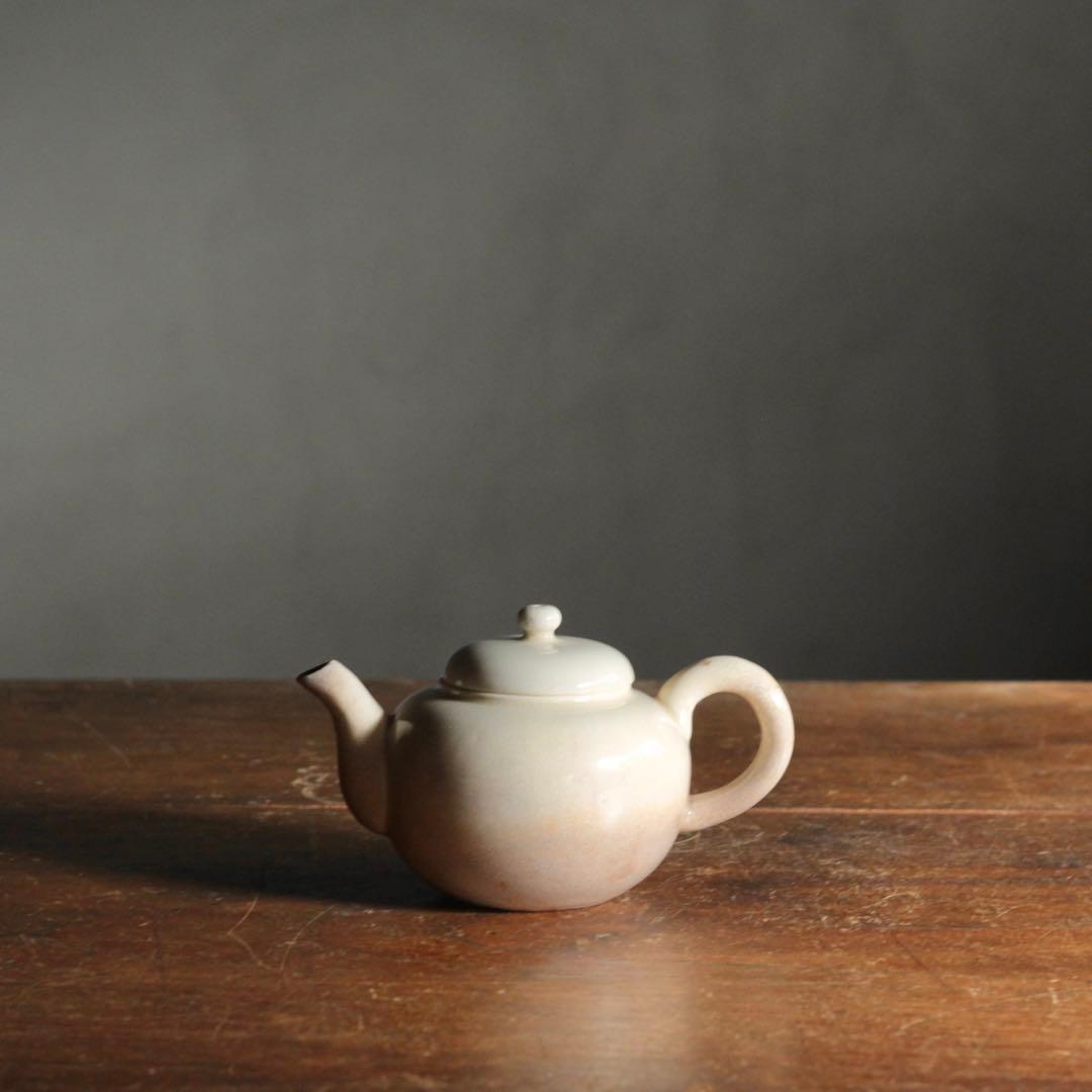 白薩摩 急須 後手 煎茶道具 古道具 アンティーク 古美術 酒注ぎ