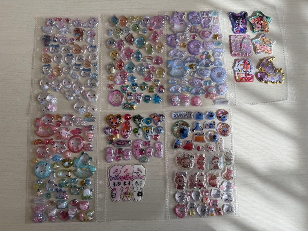 シール手帳完成品 4冊まとめ売り