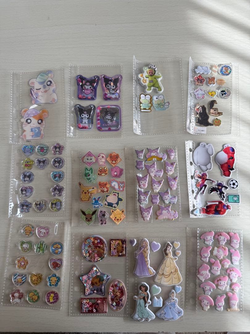 シール手帳完成品 4冊まとめ売り