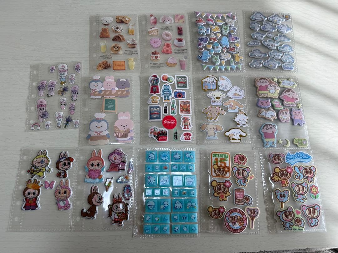 シール手帳完成品 4冊まとめ売り