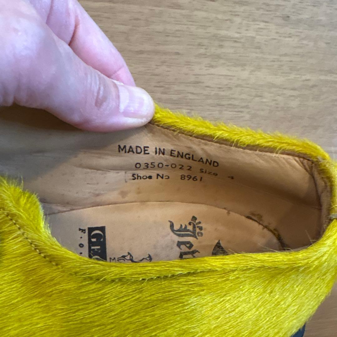 e cox 別注モデルラバーソールサイズ24㎝