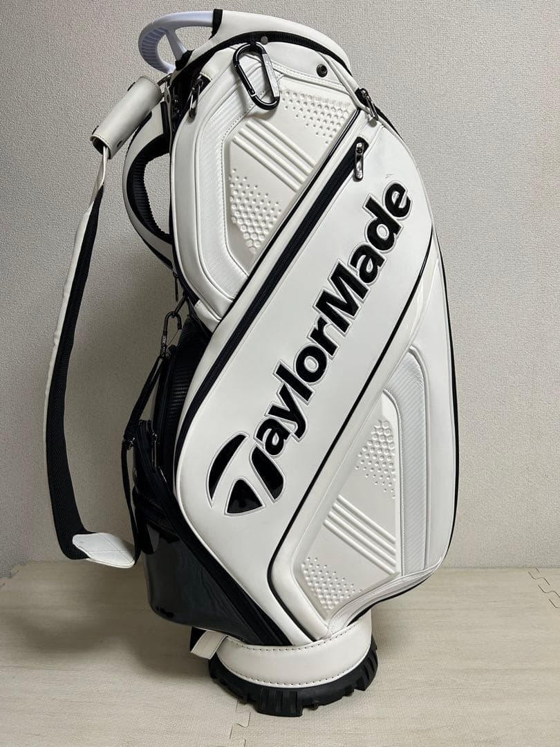 テーラーメイド　キャディバッグ　オーステック 9.5型　ホワイトブラック