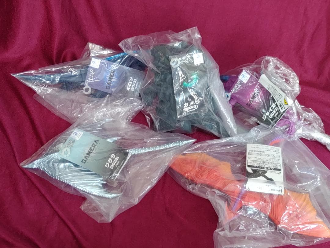 ガメラ 2023　6点コンプリート　ムービーモンスターシリーズ　未開封タグ付