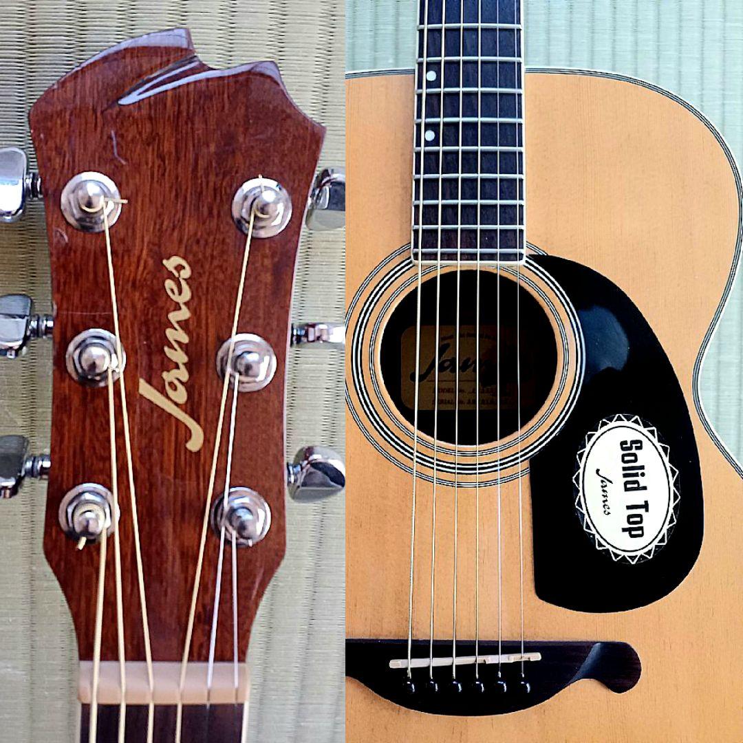 【送料込】】James　JF350NA　島村楽器　トップ単板　整備済