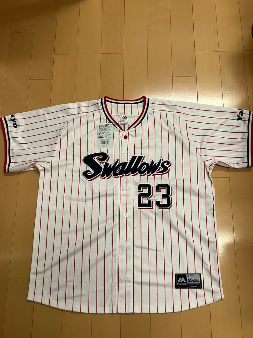 青木宣親　直筆サイン　東京ヤクルトスワローズ　ユニフォーム　侍ジャパン　WBC