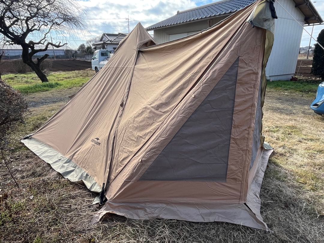 SOOMLOOM HAPI 2P&フロントフラップ（専用グランドシート付き）