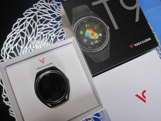 BK ≪ ボイスキャディ T9 ≫ゴルフ 腕時計型 GPS 距離測定器