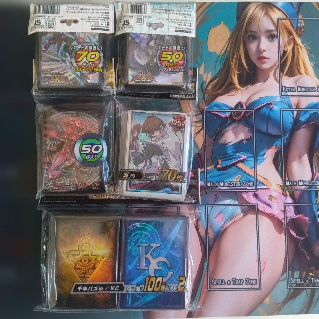 遊戯王 プロテクター スカーレット・ノヴァ・ドラゴン ＋ 海馬 他