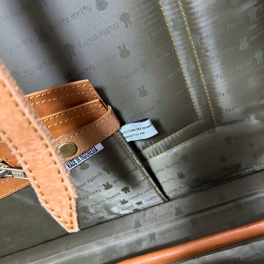 希少■ ミッフィー　リーブス　トランクケース　牛革