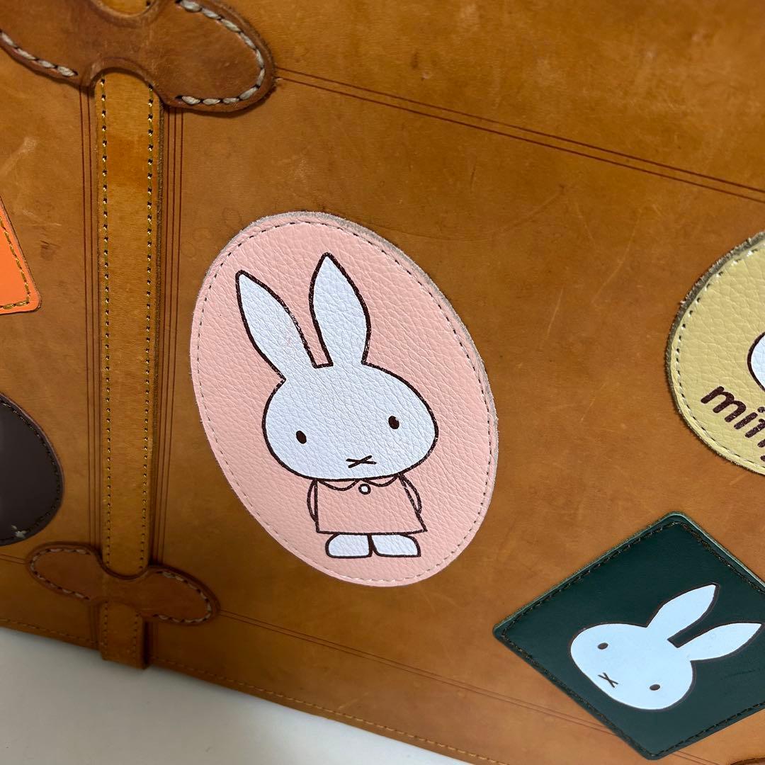 希少■ ミッフィー　リーブス　トランクケース　牛革