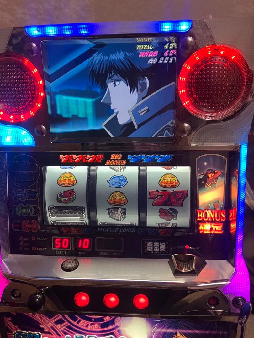 【送料込み】パチスロ実機　Silent Mobius サイレントメビウス