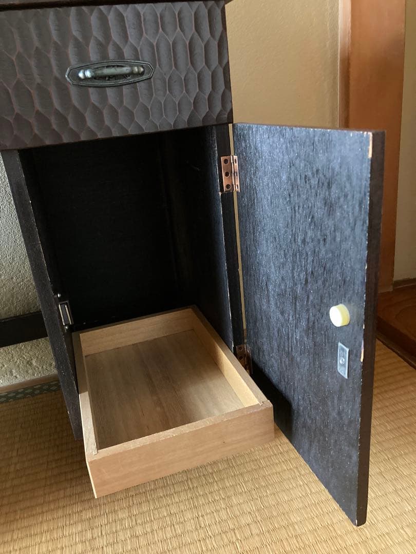 鎌倉彫 鏡台 ドレッサー　一面鏡化粧台