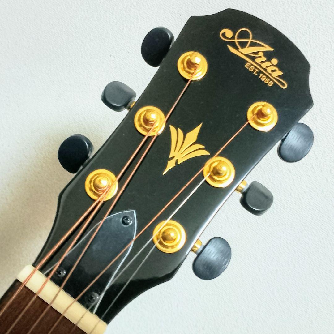 美品　ARIA　FET-F2/B nG　エレアコギター