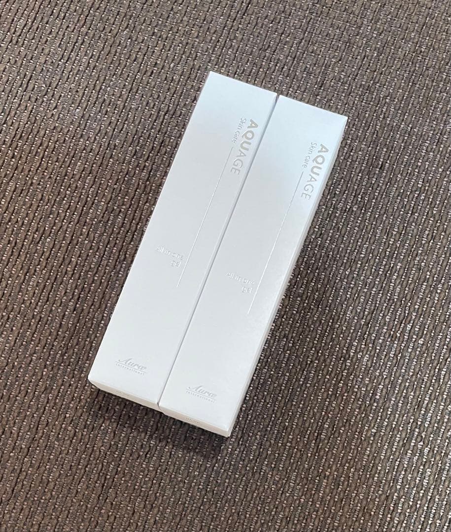 アクアージュ　オールインワンジェル　2本　新品　美容　美肌　化粧品　スキンケア