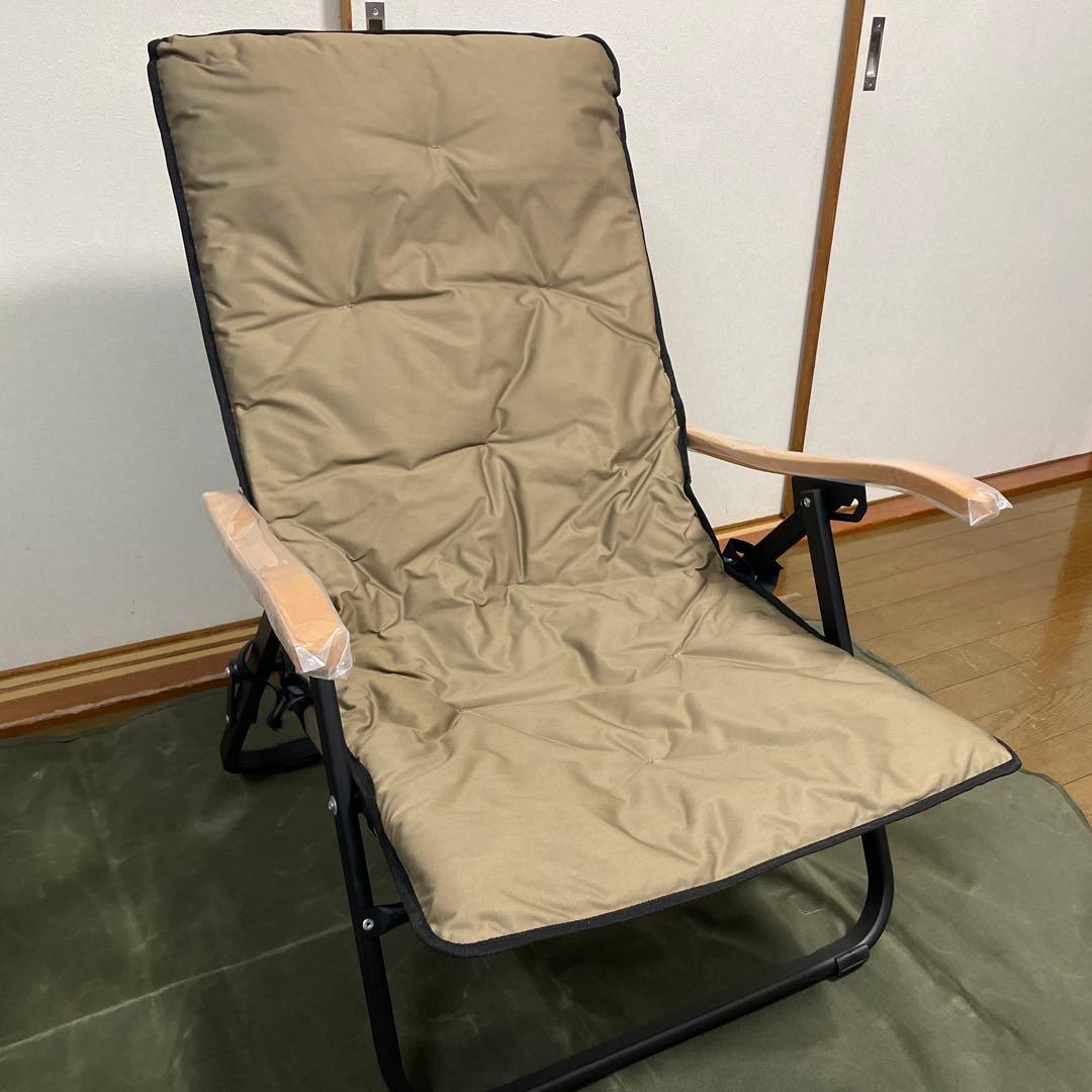 UJack(ユージャック) 難燃 リクライニング ローチェア　帆布シート付き