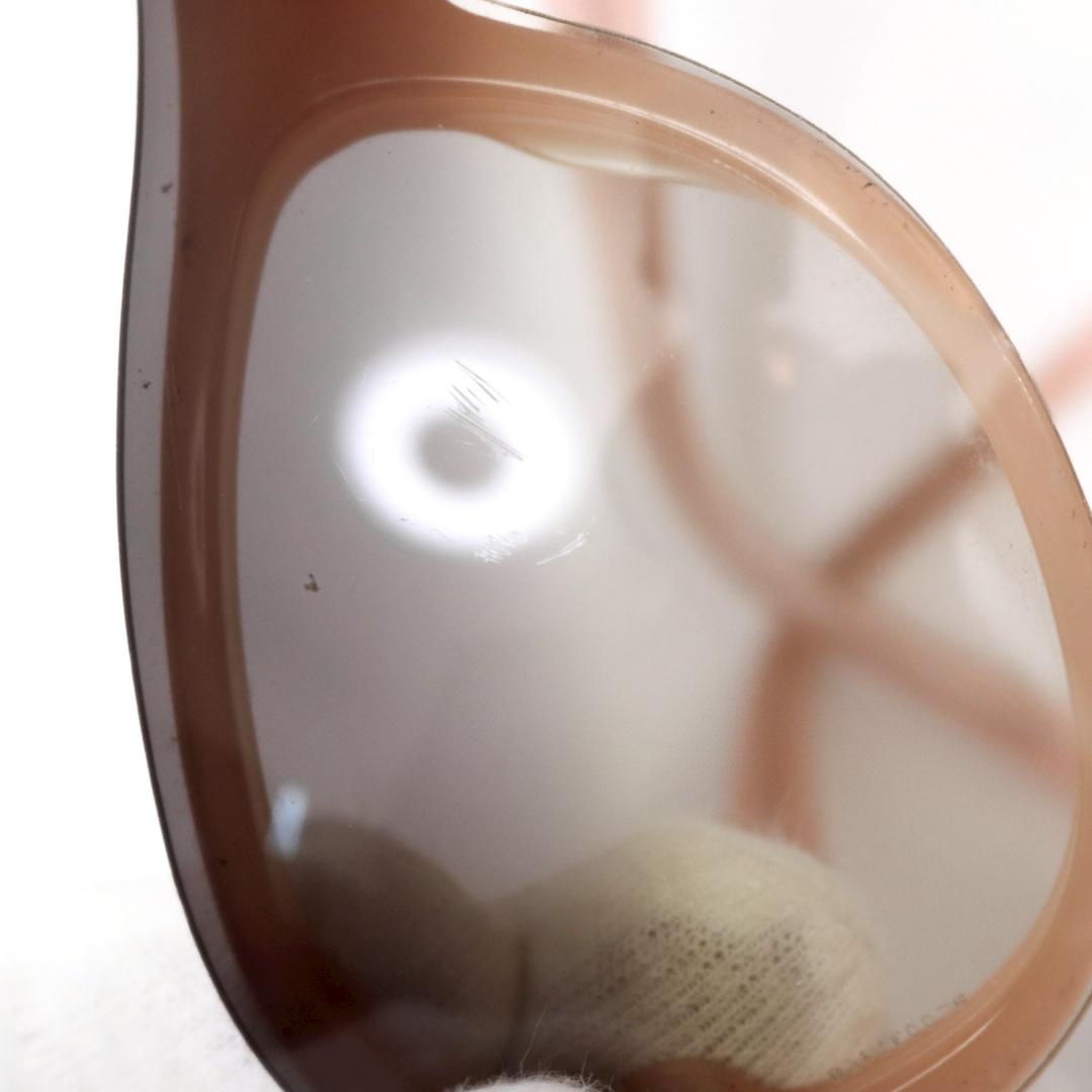 CHANEL ココマーク グレーベージュグラデ シールドサングラス d114