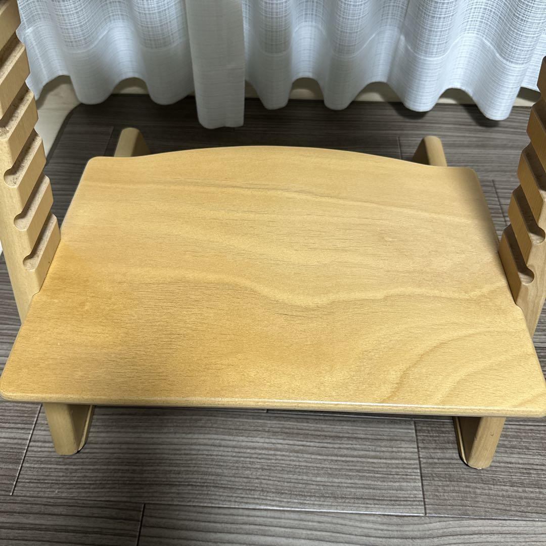 美品 ストッケ トリップトラップ シリアル5 ヘイジーオークナチュラル