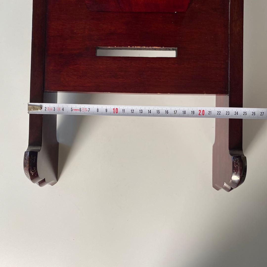 吉田璋也 皿立て 鳥取民藝 特大 大皿用 民藝 柳宗悦 花梨 高級木