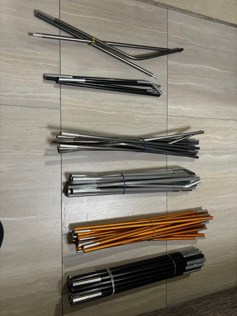 Amazon限定　Coleman ツーリングドームＬＸ　自作アルミポール付き